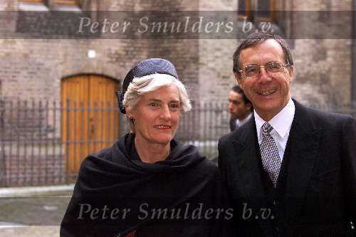 Den Haag 18 september 2001
Prinsjesdag 2001
Laurens Jan Brinkhorst met  vrouw