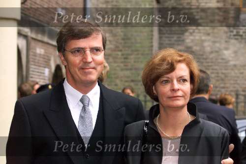 Den Haag 18 september 2001
Prinsjesdag 2001
Loek Hermans met vrouw