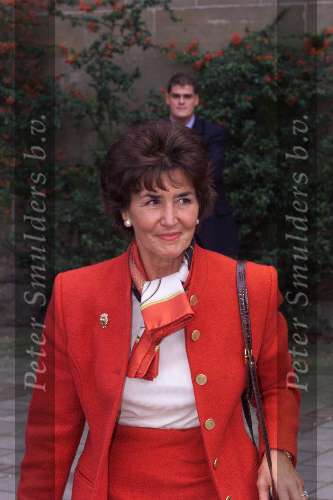 Amsterdam 23 september 2001
Prins Maurits en Prinses Marilene hun dochter Anna word gedoopt.
Mevr. v d Broek