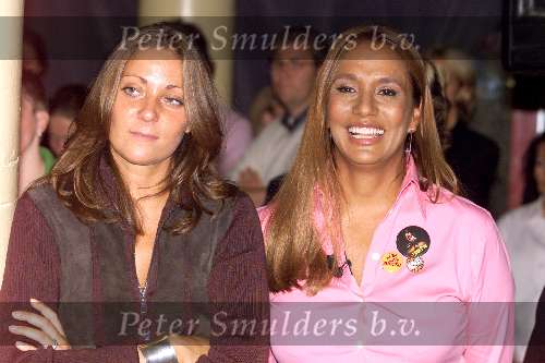 Almere 8 september 2001
Presentatie van Big Brother 3.
Interieur van Big Brother BB huis.
Patty Brard met de binnenhuis architecte