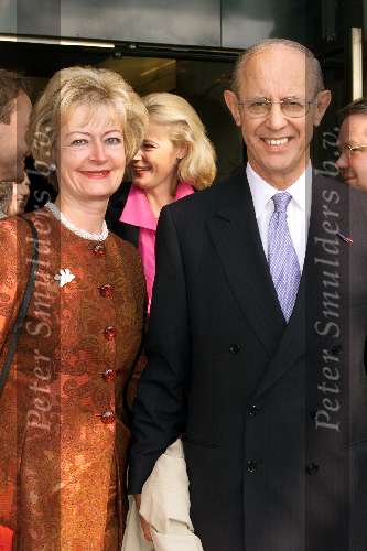 Amsterdam 23 september 2001
Premiere de Titanic in Carre
Paul Nouwen met vrouw