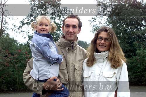 Kaatsheuvel, De Efteling 23 september 2001
2500e Efteling Sprookjes-show
Peter Blange met vrouw en dochter