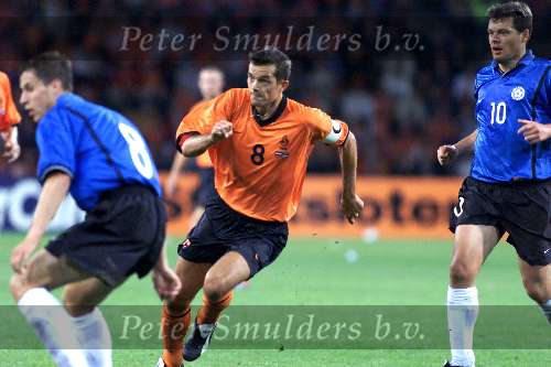 Eindhoven 5 september 2001
Nederland - Estland 5-0
Phillip Cocu