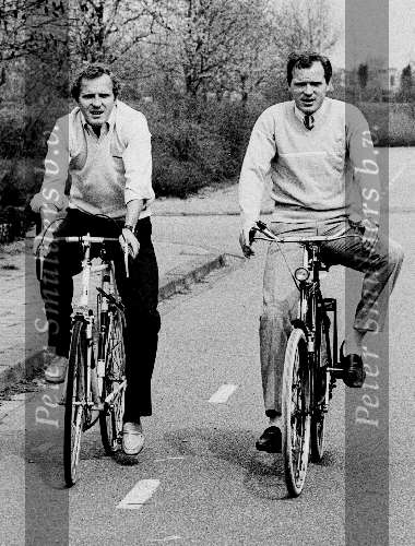 Rene v d Kerkhof samen met zijn broer Willy v d Kerkhof
Geldrop 22 April 1984