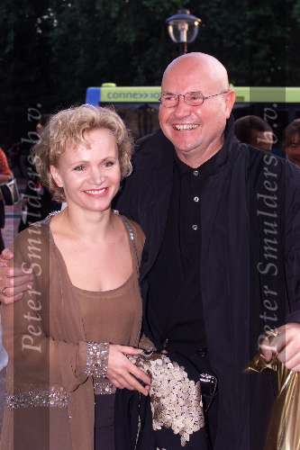 Utrecht 28 september2001
Uitreiking gouden Kalveren tijdens filmdagen.
Renee Soutendijk met man