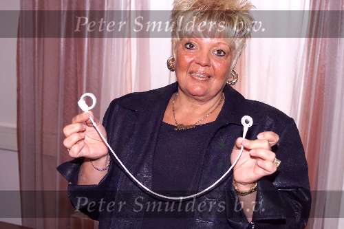 Ridderkerk 26 SEPTEMBER 2001
Renee de Haan met nieuwe methode om af te slanken.