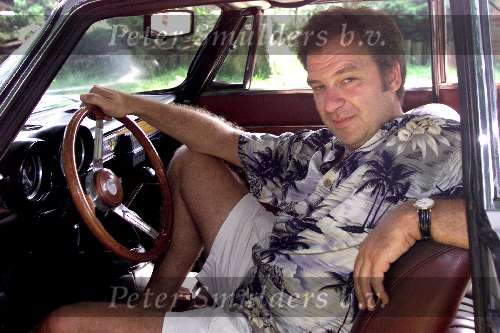 Bussum 22 augustus 2001
Rob Fruithof met zijn oude Alfa Romeo