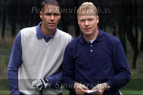 3 September 2001
Roosendaelse golfclub
Ronald Koeman en Marco v Basten
