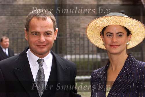 Den Haag 18 september 2001
Prinsjesdag 2001
staatssecretarisv Hoof met vrouw