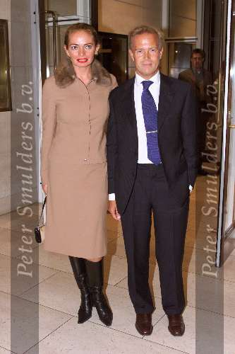 Amsterdam 15 september 2001
Modeshow Mart Visser in het Hilton.
Thiery met vriendin