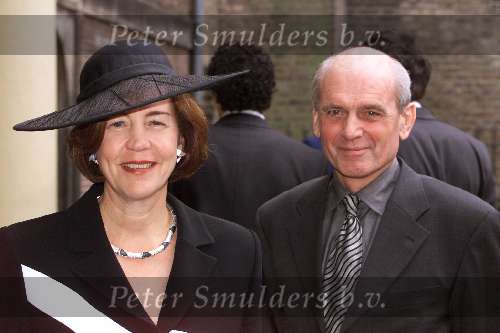 Den Haag 18 september 2001
Prinsjesdag 2001
Tineke Netelenbos met man