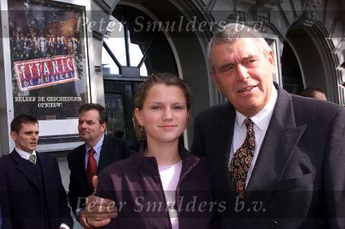 Amsterdam 23 september 2001
Premiere de Titanic in Carre
Wibo ter Linde met dochter