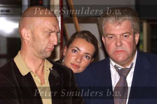 Rotterdam10 september 2001
Wilfried de Jong en Michiel Romeyn als Milosevic
en Ingeborg v d Kamp