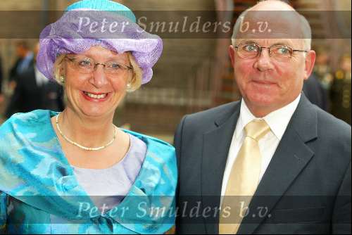 Den Haag 17 september 2002
Prinsjesdag 2002
Minister Agnes v Ardenne met man