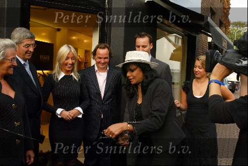 Laren 21 september 2002
Opening Wolford winkel in Laren
Donna Lynton