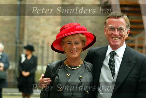 Den Haag 17 september 2002
Prinsjesdag 2002
Eduard Bomhoff met vrouw