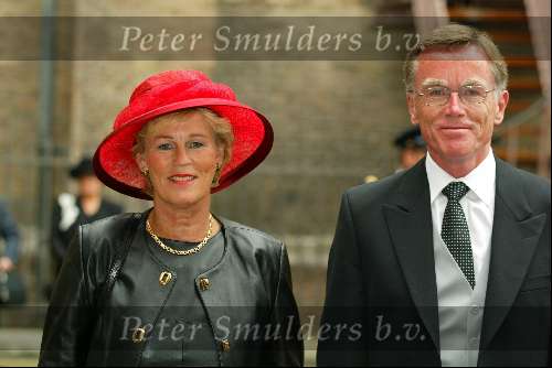 Den Haag 17 september 2002
Prinsjesdag 2002
Eduard Bomhoff met vrouw