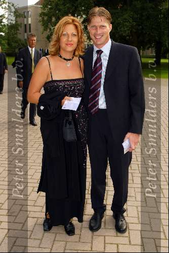 Veldhoven 4 september 2002
VVCS Voetbalgala in Koningshof
Edwin Zoetebier met vrouw