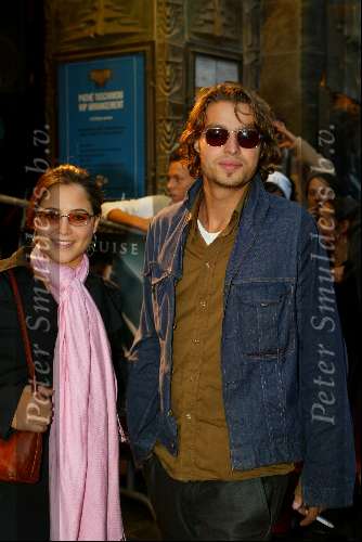 Amsterdam 23 september 2002
Premiere film tom cruise minority report
Esmee de la Bretonniere met vriend
