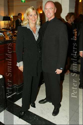 Amsterdam 9 september 2002
Modewshow Frans Molenaar in het Amstel Hotel
Ferdi Bolland met vrouw