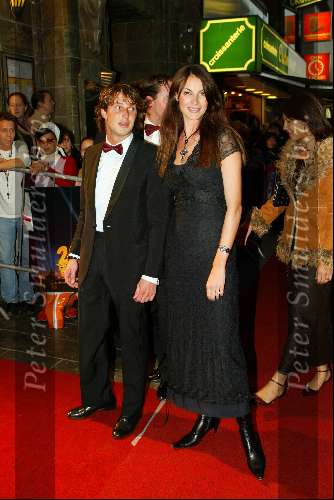 Amsterdam 23 september 2002
Premiere film tom cruise minority report
Irene v d Laar met vriend