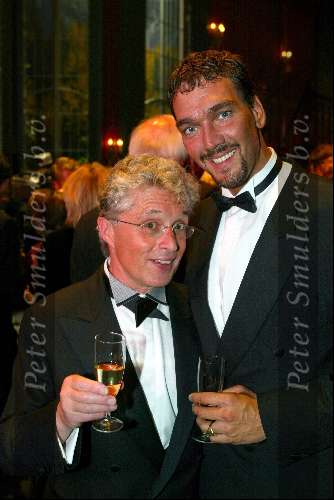 Amsterdam 22 september 2002
Premiere Sound of Music in Carre
Jacques d Ancona met vriend