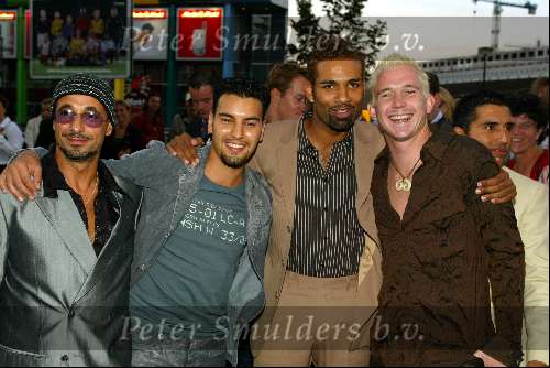 Amsterdam 2 september 2002
Premiere Oesters van Namkee in Pathe Arena
Johnny de Mol
