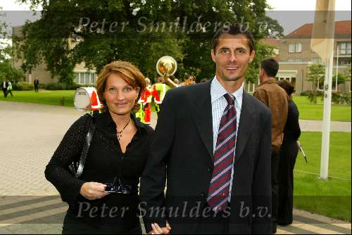 Veldhoven 4 september 2002
VVCS Voetbalgala in Koningshof
Kees v Wonderen met vrouw