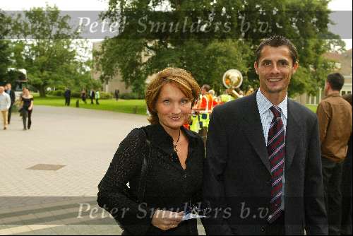 Veldhoven 4 september 2002
VVCS Voetbalgala in Koningshof
Kees v Wonderen met vrouw