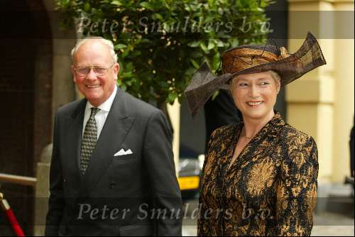 Den Haag 17 september 2002
Prinsjesdag 2002
minister Maria v d Hoeven met man