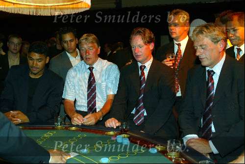 Veldhoven 4 september 2002
VVCS Voetbalgala in Koningshof
Mario Been en Pim Doesburg black jack