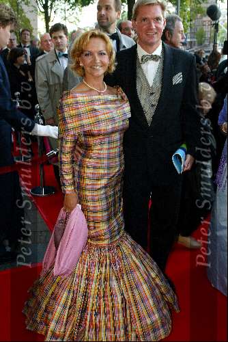 Amsterdam 22 september 2002
Premiere Sound of Music in Carre
Mariska v Kolck met man