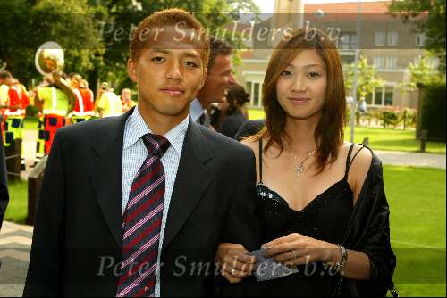 Veldhoven 4 september 2002
VVCS Voetbalgala in Koningshof
Ono met vrouw