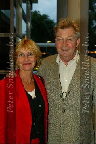Amstedam 10 september 2002
Modeshow Monique Collignon in Hilton
Pauline v Rhenen met man