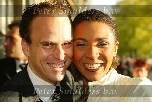 Amsterdam 22 september 2002
Premiere Sound of Music in Carre
Sophia Wezer met man