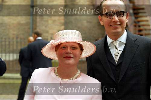 Den Haag 17 september 2002
Prinsjesdag 2002
Staatssecretaris Nijs met man
