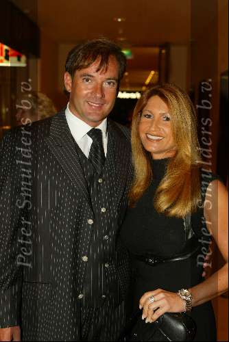 Amstedam 10 september 2002
Modeshow Monique Collignon in Hilton
Gerard Joling en Yvonne Dubbelboer
