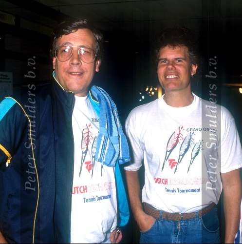Ad Visser samen met Jan v Veen
1990