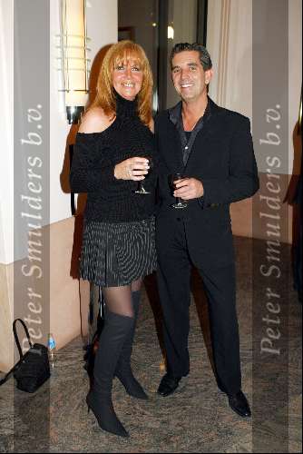 Scheveningen 8 december 2003
Feestje Holland Casino in circustheater.
Loes v Katwijk en Arthur Peute