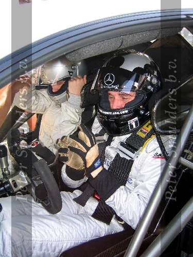 Zandvoort 21 september 2003
Christijan Albers  en Aukje v Ginneken dtm races