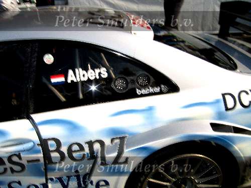 Zandvoort 21 september 2003
Bernd Schneider  met Christijan Albers