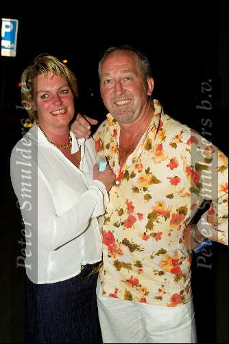 Amsterdam 4 september 2003
Presentatie cd gerard joling en the cooldown cafe met hennie huisman en hans klok in grand cafe bij artis
Cemens v Bragt met vrouw