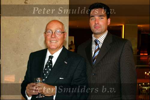 Amsterdam 15 september 2003
Modeshow ronald kolk in koepelkerk
Edgar Vos en Paul Schulten