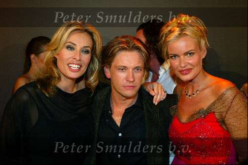 Bloemendaal 19 september 2003
Elite model of the year verkiezing
Ferry Somogyi en Frederique v d Wal ....