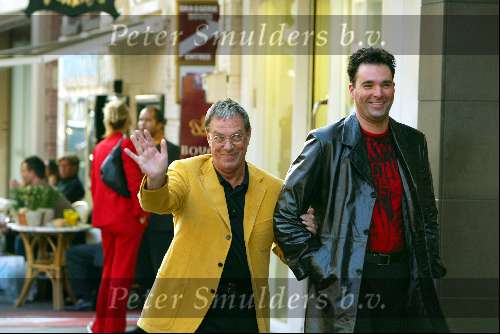 Amsterdam 4 september 2003
Paul Schulten en Frans Molenaar op  pc hooftstraat