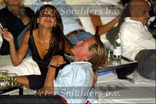 Amsterdam 11 september 2003
Jort Kelder en Georgina Verbaan in de supper club