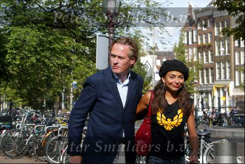 Amsterdam 27 september 2003
Jort Kelder en Georgina Verbaan