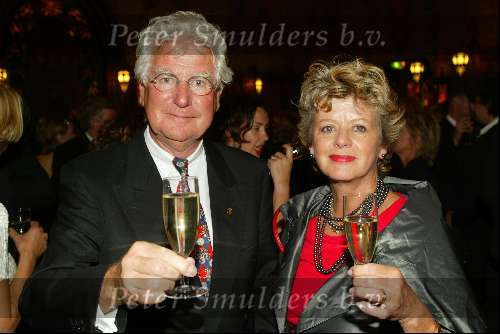 Amsterdam 23 september 2003
Premiere Rosenstrasse in tushinski
Gerard Cox met Merel Lasseur