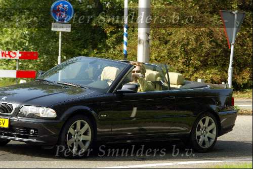 Abcoude 19 september 2003
Gijs Staverman in bmw cabrio
