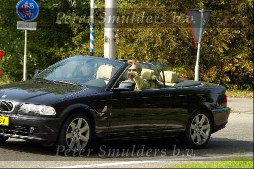 Abcoude 19 september 2003
Gijs Staverman in bmw cabrio